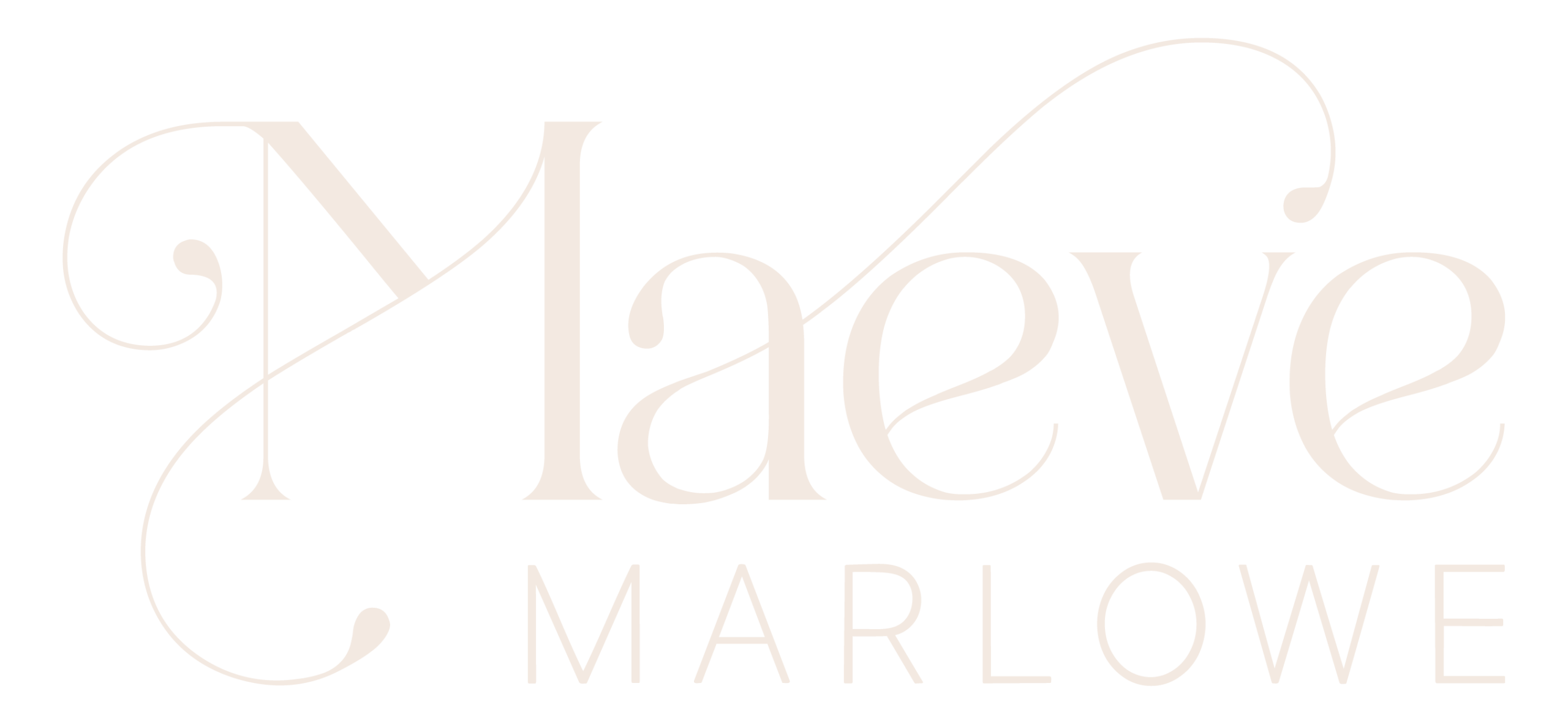 Maeve Marlowe_Alt Logo_Beige